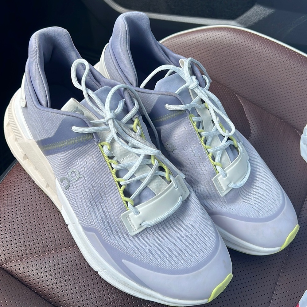 Worn once ON sneakers. Excellent condition